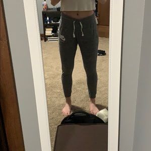 gray nike joggers